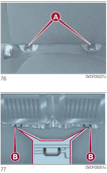 Montage van een ISOFIX-kinderzitje