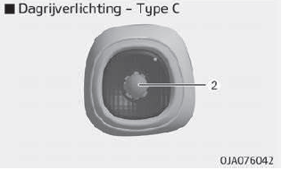 Lamp parkeerlicht en dagrijverlichting (ledlamp) vervangen