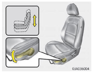 Zittinghoogte (indien van toepassing, bestuurdersstoel)