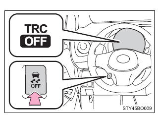 Uitschakelen van het TRC-systeem