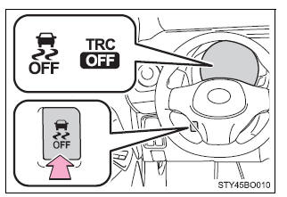 Uitschakelen van het TRC-systeem