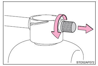 Verwijderen van de bandenreparatieset
